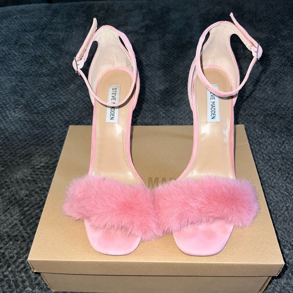 Steve Madden kippins heel pink 💕🌷